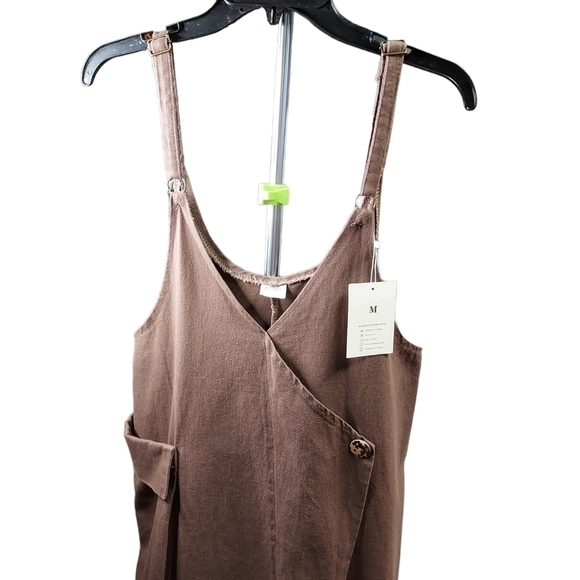 Flygo med brown denim jumper pocket right side NWT - Picture 5 of 8